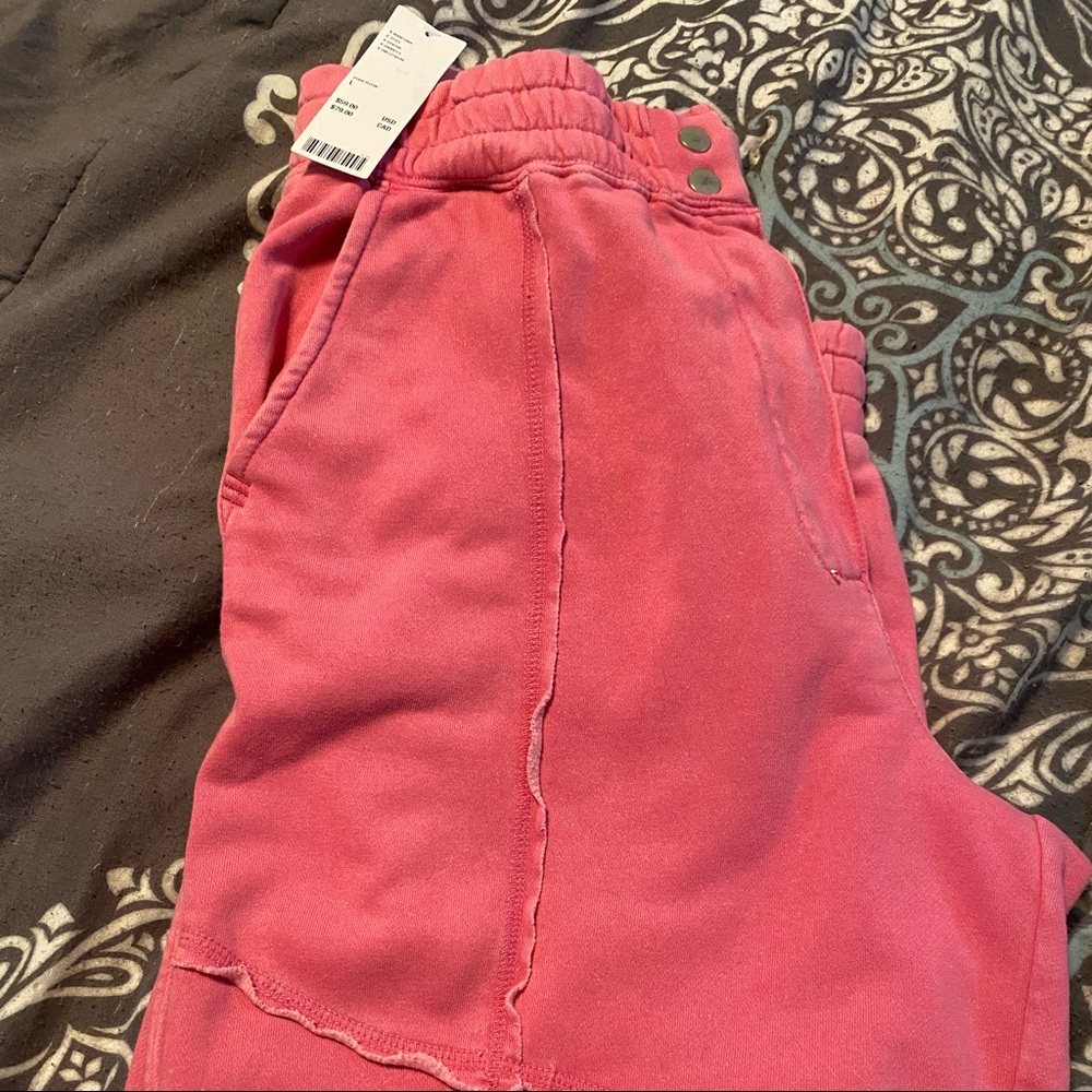 New Urban Outfitters Joggers, pink.